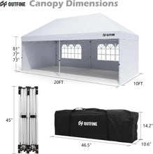 Load image into Gallery viewer, Commercial Canopy Gazebo Tent 10&#39;x20&#39; | Patio Outdoor Shade Shelter