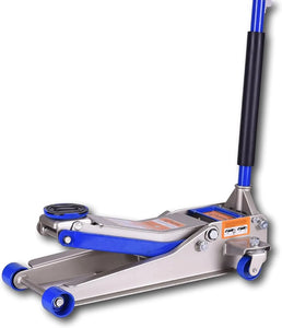 Heavy Duty 3 Ton Ultra Low Profile Steel Floor Jack | Quick Lift Feature