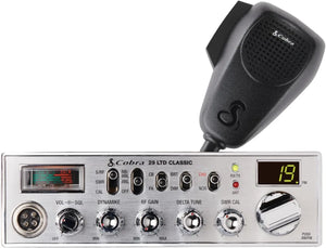 Professional CB Radio 29 LTD Classic | AM/FM, Instant Channel 9, 4-Watt Output