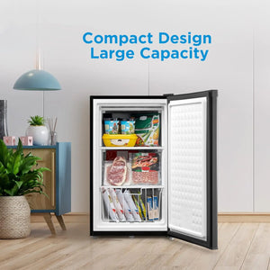 Large Black Upright Freezer MRU03M2ABB | 3.0 Cubic Feet Capacity