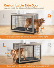 Load image into Gallery viewer, Modern Dog Crate Furniture, End Table Kennel for Dogs up to 80 lb