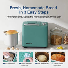 Load image into Gallery viewer, Bread Maker Machine 2LB, 20-in-1, Gluten Free &amp; Sourdough, Digital, Programmable