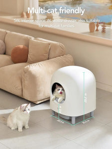 Automatic Cat Litter Box with APP Control - Self Cleaning, Advanced Model for Cat Owners