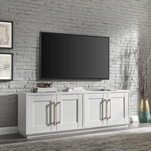 Load image into Gallery viewer, Black Grain Rectangular TV Stand, Living Room Furniture for TVs up to 80