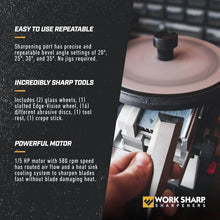 Load image into Gallery viewer, Professional Woodworking Tool Sharpener - Work Sharp Benchtop for Precision