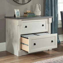 Load image into Gallery viewer, Glacier Oak Lateral File Cabinet | Dimensions: L 36.81&quot; x W 22.01&quot; x H 29.61&quot;