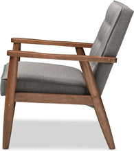 Load image into Gallery viewer, Grey BBT8013 Armchairs, 27.11 x 29.45 x 32.96, Elegant &amp; Comfortable Seating