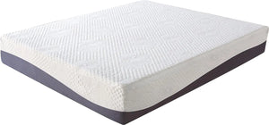 Queen 10 Inch Gel Layer Top Memory Foam Mattress, Medium Plush, Sleep Comfort