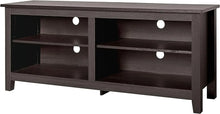 Load image into Gallery viewer, Classic TV Console Entertainment Media Stand, Storage, up to 65 Inches, 58 Inch