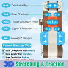 Load image into Gallery viewer, Full Body Massage Mat with 3D Body Stretching &amp; Lumbar Traction | Back Heating