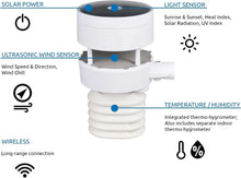 Load image into Gallery viewer, WS-5000 Ultrasonic Smart Weather Station | Weather Monitoring System