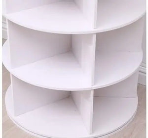 Spinning Shoe Rack 360° Lazy Susan Shoe Tower Storage Organizer Original