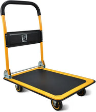 Load image into Gallery viewer, Foldable Moving Platform Hand Truck: 360 Degree Swivel Wheels, 330 lb Capacity