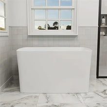 Load image into Gallery viewer, Freestanding Tub - 47&quot;, Chrome Drain, Slotted Overflow, CUPC Certified