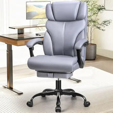 Load image into Gallery viewer, Ergonomic Big &amp; Tall Office Chair, High Back with Adjustable Flip-Up Armrests