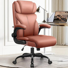 Load image into Gallery viewer, Ergonomic Big &amp; Tall Office Chair, High Back with Adjustable Flip-Up Armrests