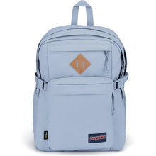 Load image into Gallery viewer, Travel or Work Bookbag with 15&quot; Laptop Pack and Leather Accents