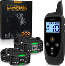 Load image into Gallery viewer, Electric Dog Collar for Large Dogs, 123 Levels, 1100 Yard Range, Waterproof