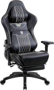 Big & Tall Gaming Chair w/ Footrest - Ergonomic High Back Office Chair, Headrest & Lumbar