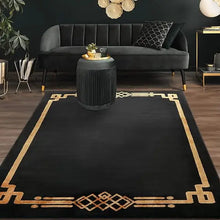 Load image into Gallery viewer, &quot;Modern 7&#39;10&quot; X 10&#39; Bordered Indoor Area Rug - Ideal for Dining, Living, Bedroom