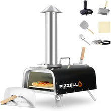 Load image into Gallery viewer, Versatile 16&quot; Pizza Maker - Propane &amp; Wood Fired Gas Oven, Includes Cutter