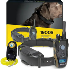 Load image into Gallery viewer, Rechargeable E-Collar, 3/4 Mile Range Electronic Dog Training Collar, Adjustable Waterproof