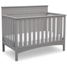 Load image into Gallery viewer, Greenguard Gold 4-in-1 Convertible Baby Crib, Grey Children&#39;s Fancy Nursery Bed