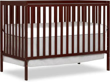 Load image into Gallery viewer, Greenguard Gold 5-in-1 Convertible Crib in Espresso, Grows with Your Child