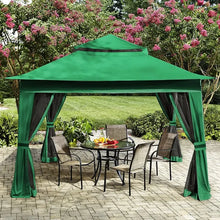 Load image into Gallery viewer, Outdoor Pop Up Gazebo w/ Mesh Walls - 13&#39;x13&#39; Patio Tent for Gardens &amp; Events