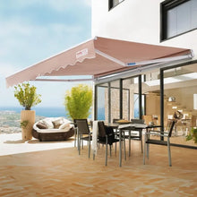 Load image into Gallery viewer, Durable 12&#39; x 10&#39; Outdoor Patio Retractable Awning/Sun Shade, Wear Resistant