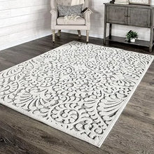 Load image into Gallery viewer, Large Carpet Rug | 7&#39;9&quot; x 10&#39;10&quot;, Easy Clean, Indoor/Outdoor