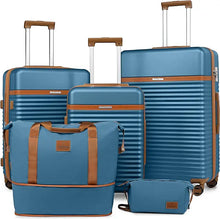 Load image into Gallery viewer, Rolling Suitcase Luggage Set - 3 Piece Expandable Carry-On with Spinner Wheels