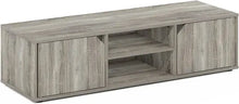 Load image into Gallery viewer, French Oak TV Stand for 55 Inch TVs: Classic Design with Door Storage