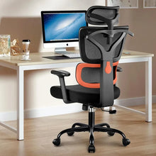 Load image into Gallery viewer, Adjustable Armrest Desk Chair, Stylish High-Back Gaming/Home Office Chair