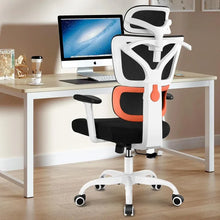 Load image into Gallery viewer, Adjustable Armrest Desk Chair, Stylish High-Back Gaming/Home Office Chair