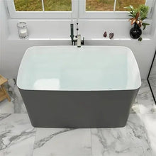 Load image into Gallery viewer, Freestanding Tub - 47&quot;, Chrome Drain, Slotted Overflow, CUPC Certified