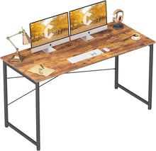 Load image into Gallery viewer, Black 47&quot; Home Office Desk, Modern Simple Style PC Table for Work &amp; Study