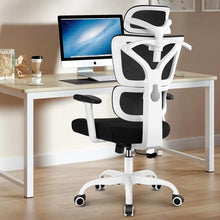 Load image into Gallery viewer, Adjustable Armrest Desk Chair, Stylish High-Back Gaming/Home Office Chair