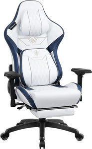 Big & Tall Gaming Chair w/ Footrest - Ergonomic High Back Office Chair, Headrest & Lumbar