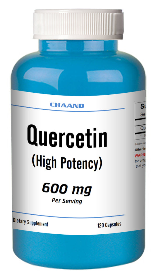Quercetin 600mg Serving High Potency 120 Capsule GREAT DEAL CH