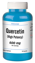 Load image into Gallery viewer, Quercetin 600mg Serving High Potency 120 Capsule GREAT DEAL CH