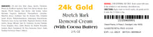 Load image into Gallery viewer, 24k Gold Stretch Mark Removal Cream for Women (Large Jar) 2.0 oz