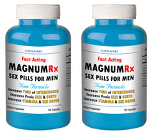 Load image into Gallery viewer, MAGNUM LX - BEST MALE ENHANCEMENT PENIS ENLARGEMENT SEX PILLS 240 Pills 2x Bottles