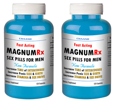MAGNUM LX - BEST MALE ENHANCEMENT PENIS ENLARGEMENT SEX PILLS 240 Pills 2x Bottles