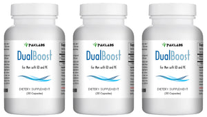 DUAL BOOST - SEX PILLS FOR MEN - SPECIAL DOUBLE FORMULA - NATURAL DIETARY SUPPLEMENT 90 Pills 3x Bottles