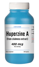 Load image into Gallery viewer, Huperzine A Capsules Enhances Memory 400mcg HIGH POTENCY 200 Capsules Big Bottle