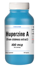 Load image into Gallery viewer, Huperzine A Capsules Enhances Memory 100mcg HIGH POTENCY 200 Capsules Big Bottle
