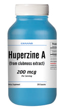 Load image into Gallery viewer, Huperzine A Capsules Enhances Memory 200mcg HIGH POTENCY 200 Capsules Big Bottle