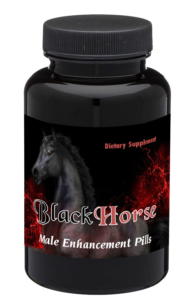 BLACK HORSE - PREMIUM HIGH END SEX PILLS FOR MEN - NATURAL DIETARY SUPPLEMENT 15 Pills