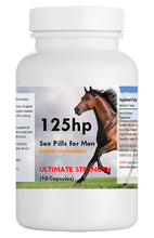 Load image into Gallery viewer, 125hp Strong Sex Pills for Men Male Enhancement 5 Star Rating Cheap Full Bottle